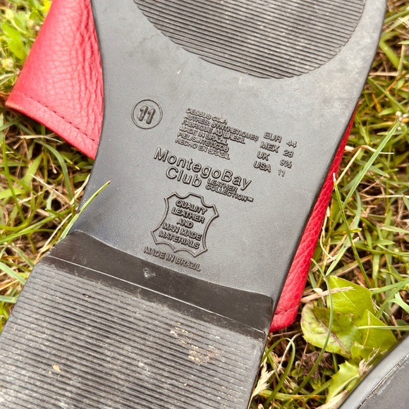 Montego Bay Club leather collection Mules -  Size 11 - Picture 3 of 5